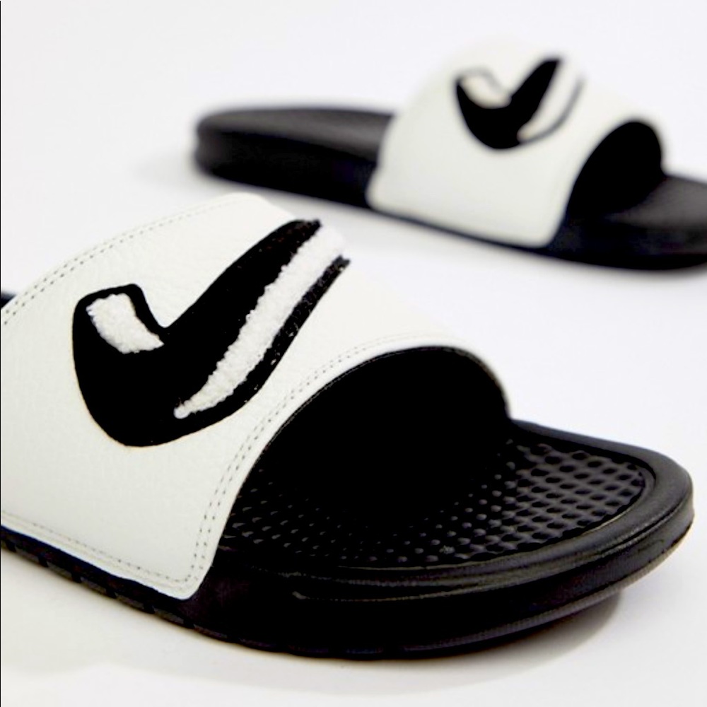 Nike Flip Flops with Terry Logo *Brand New